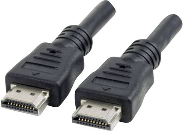 Manhattan HDMI Anschlusskabel HDMI-A Stecker, HDMI-A Stecker 10.00 m Schwarz 322539-CG 4K UHD HDMI-Kabel