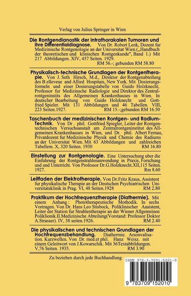 Produktbild: R&ouml;ntgentherapeutisches Hilfsbuch