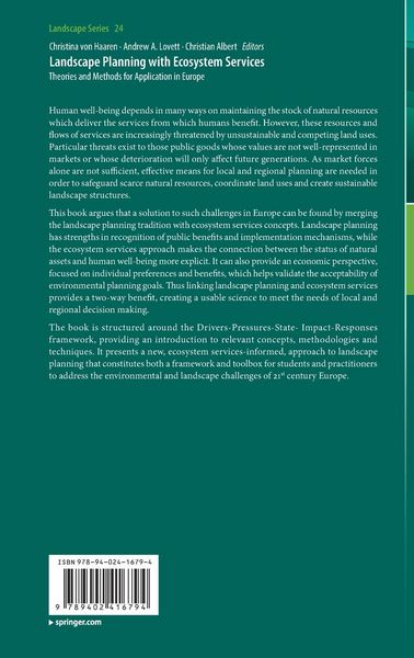 Produktbild: Landscape Planning with Ecosystem Services
