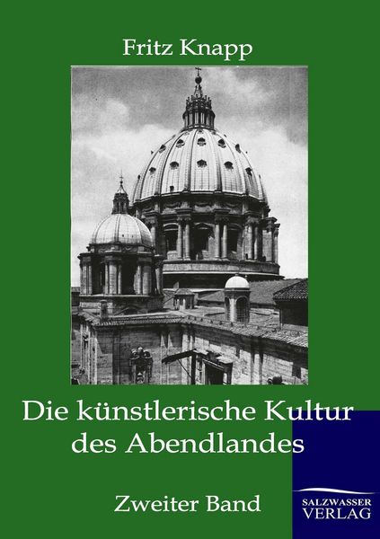 Produktbild: Die k&uuml;nstlerische Kultur des Abendlandes