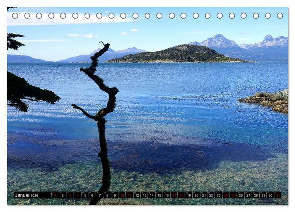 Produktbild: Argentinien - Von Iguazu bis Feuerland (Tischkalender 2026 DIN A5 quer), CALVENDO Monatskalender