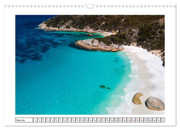 Produktbild: Seascapes of Western Australia (Wall Calendar 2026 DIN A3 landscape), CALVENDO 12 Month Wall Calendar
