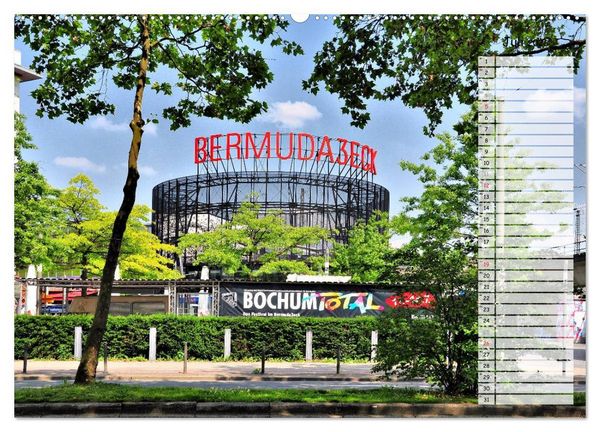Produktbild: Bochum / Geburtstagskalender (Wandkalender 2026 DIN A2 quer), CALVENDO Monatskalender