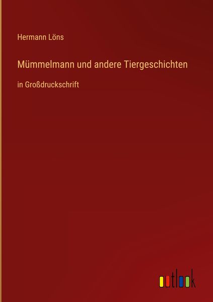 Produktbild: M&uuml;mmelmann und andere Tiergeschichten