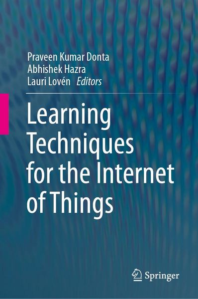 Produktbild: Learning Techniques for the Internet of Things