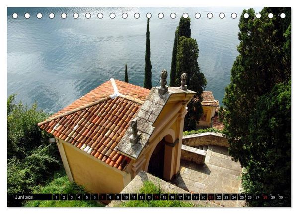 Produktbild: Wundersch&ouml;nes Tessin (Tischkalender 2026 DIN A5 quer), CALVENDO Monatskalender
