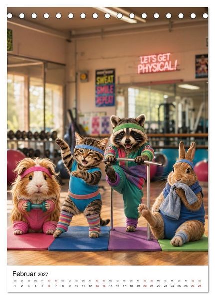 Produktbild: Cozy Friends - Kleine Kuschelhelden (Tischkalender 2027 DIN A5 hoch), CALVENDO Monatskalender