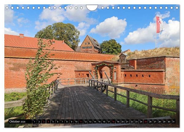 Produktbild: Elberadweg von Lutherstadt Wittenberg bis Hitzacker (Wandkalender 2026 DIN A4 quer), CALVENDO Monatskalender