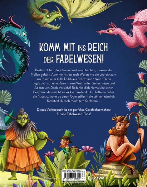 Produktbild: Mein großes Vorlesebuch von Drachen, Feen und anderen Fabelwesen