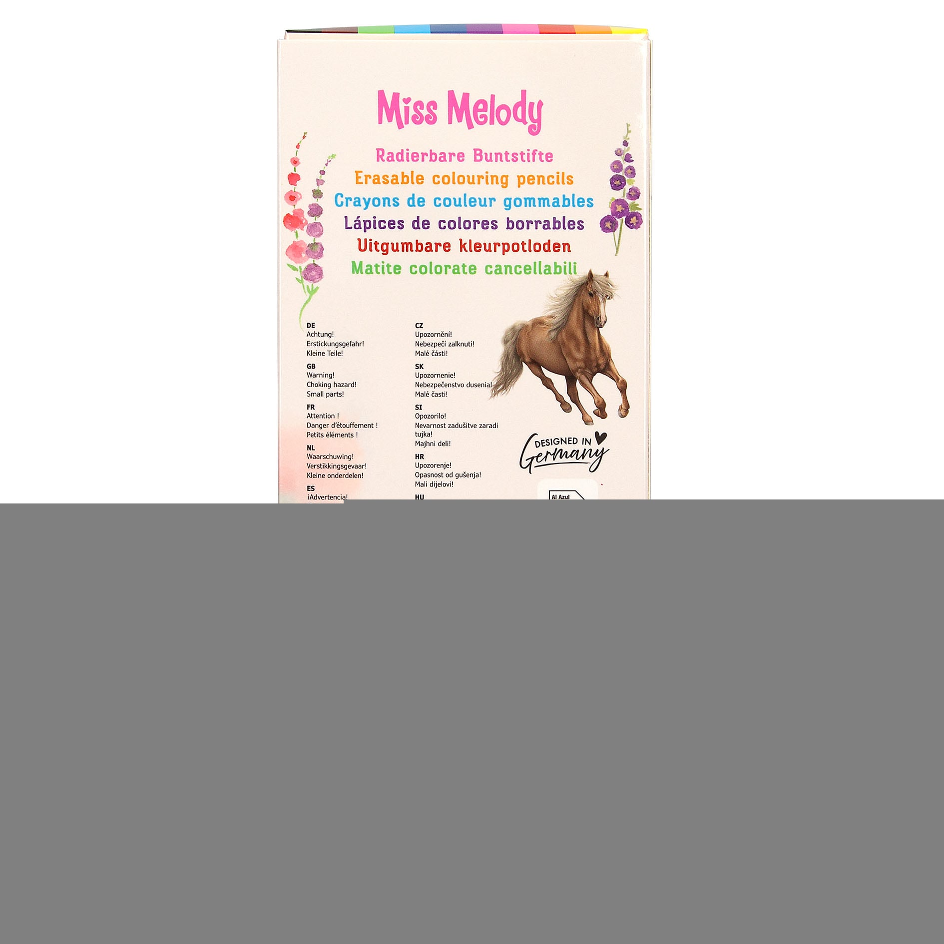 Produktbild: Miss Melody Radierbare Buntstifte