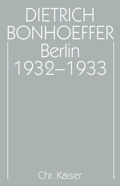 Produktbild: Berlin 1932-1933
