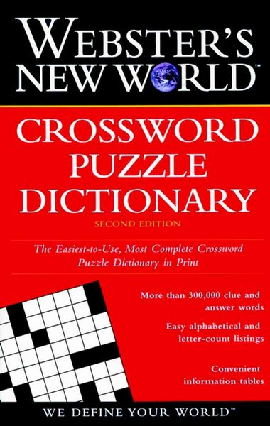 Produktbild: Webster's New World Crossword Puzzle Dictionary