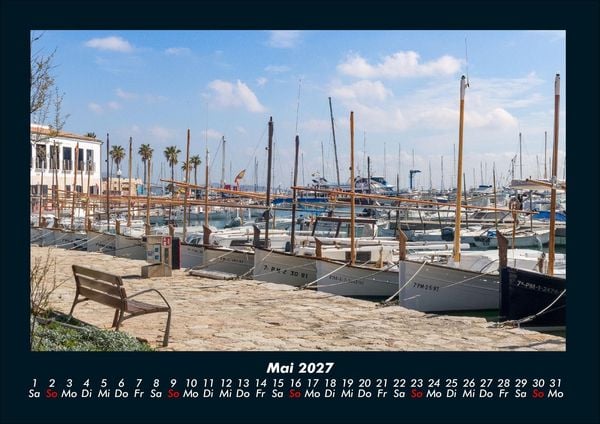 Produktbild: Boote 2027 Fotokalender DIN A4