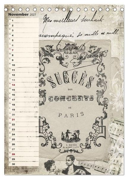 Produktbild: Vintage Welten (Tischkalender 2027 DIN A5 hoch), CALVENDO Monatskalender