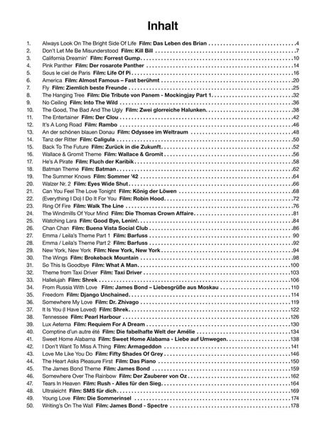 Produktbild: 50 Filmhits f&uuml;r Klavier 1