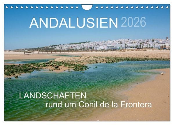 Produktbild: Andalusien - Landschaften rund um Conil de la Frontera (Wandkalender 2026 DIN A4 quer), CALVENDO Monatskalender