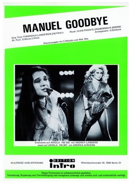 Produktbild: Manuel Goodbye