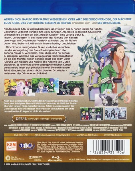 Produktbild: Naruto Shippuden - Staffel 5: Die Jagd auf den Sanbi - Uncut