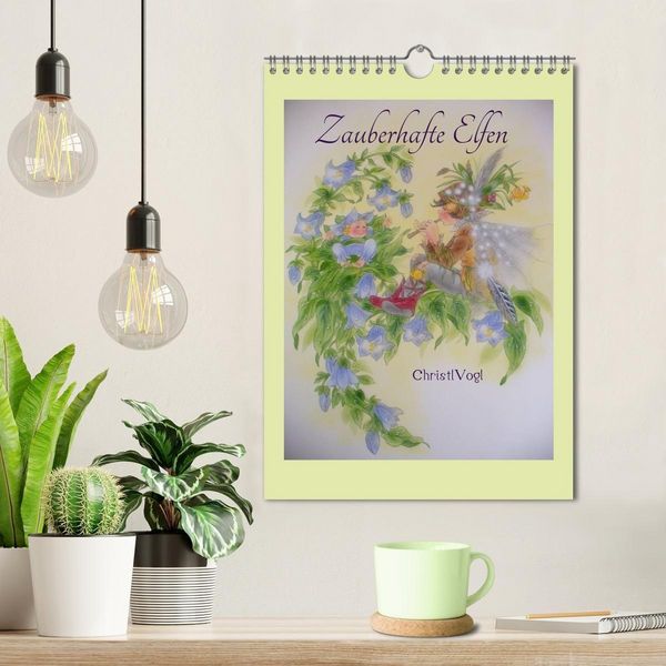 Produktbild: Zauberhafte Elfen (Wandkalender 2027 DIN A4 hoch), CALVENDO Monatskalender