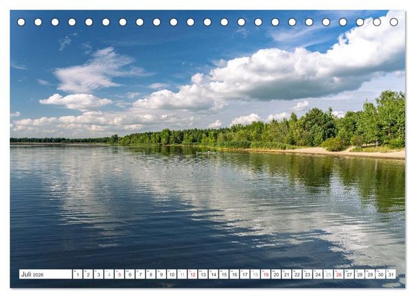 Produktbild: Deutschlands Regionen - die Lausitz (Tischkalender 2026 DIN A5 quer), CALVENDO Monatskalender