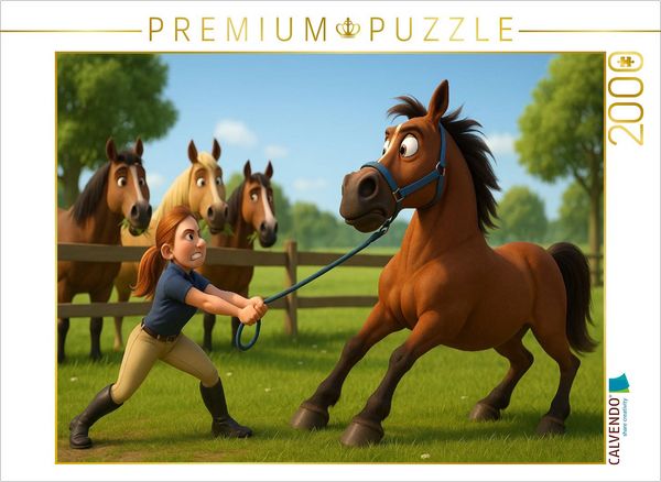 CALVENDO Puzzle Arbeiten? Jetzt? Auf keinen Fall! | 2000 Teile Lege-Größe 90x67cm Foto-Puzzle für glückliche Stunden