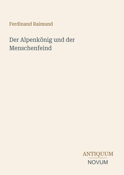 Produktbild: Der Alpenk&ouml;nig und der Menschenfeind