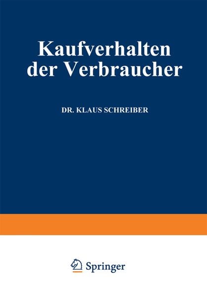 Produktbild: Kaufverhalten der Verbraucher