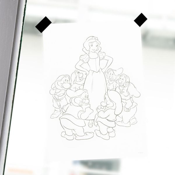 Produktbild: Disney Prinzessin: Mein Fenstermalbuch