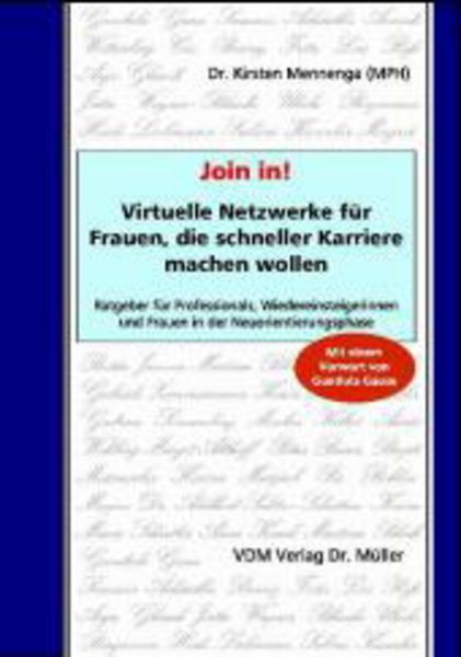 Join in!, Taschenbuch von Kirsten Mennenga, VDM, 9783865500212