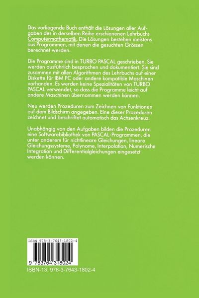 Produktbild: Computermathematik
