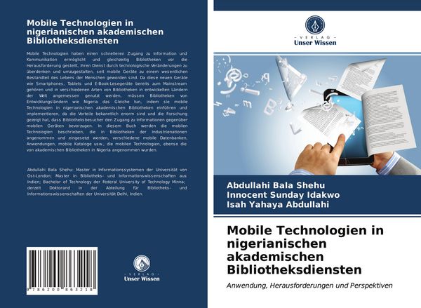 Produktbild: Mobile Technologien in nigerianischen akademischen Bibliotheksdiensten