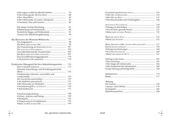 Produktbild: Die "gl&uuml;ckliche" Geb&auml;rmutter: Innere Bilder &ndash; selbstheilende Kraft bei Unterbauchbeschwerden