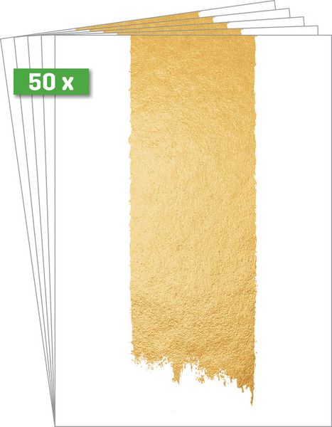 Produktbild: SIGEL Design-Papier, Golden brush stroke