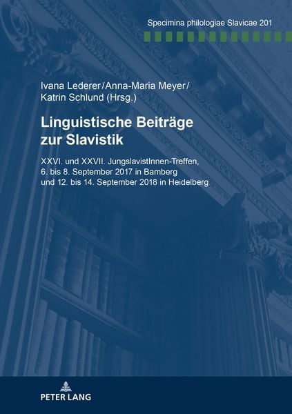 Linguistische Beiträge zur Slavistik