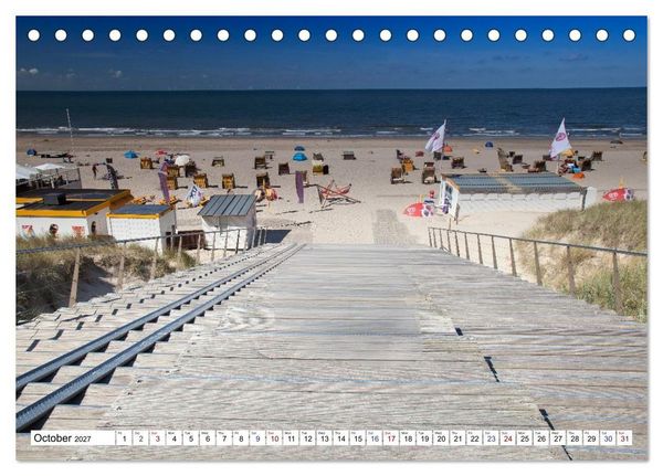 Produktbild: Discover Holland Amsterdam and the Coastal Landscapes of the Netherlands (Desk Calendar 2027 DIN A5 landscape), CALVENDO 12 Month DeskCalendar