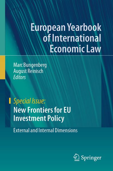 Produktbild: New Frontiers for EU Investment Policy