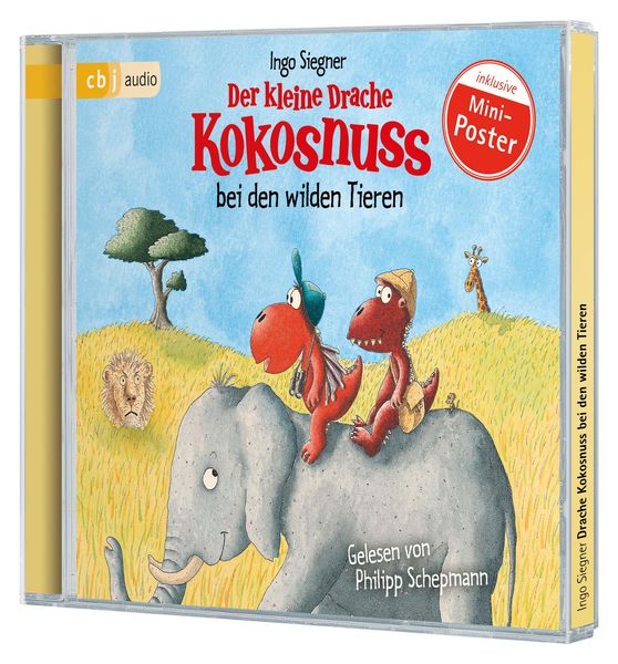 Produktbild: Der kleine Drache Kokosnuss bei den wilden Tieren