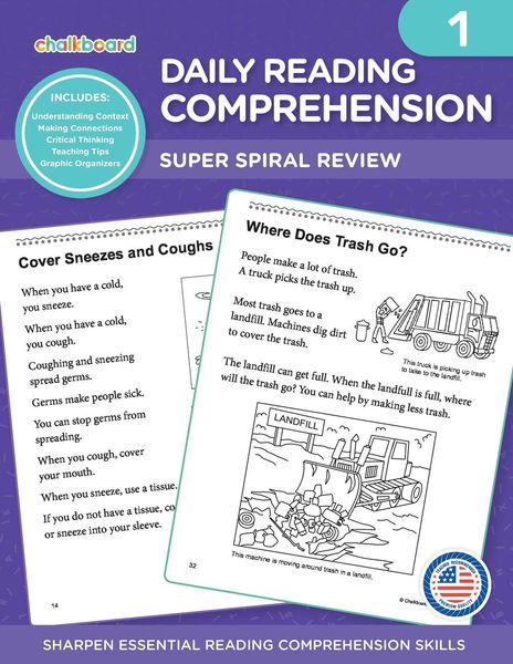 Produktbild: Daily Reading Comprehension Grade 1
