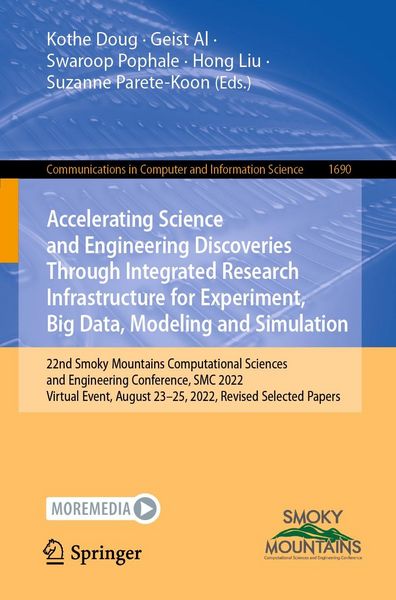 Produktbild: Accelerating Science and Engineering Discoveries Through Integrated Research Infrastructure for Experiment, Big Data, Modeling and Simulation