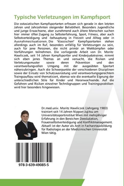 Produktbild: Typische Verletzungen im Kampfsport