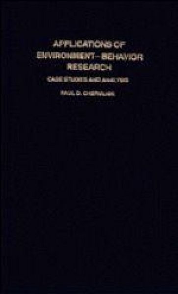 Produktbild: Applications of Environment-Behavior Research