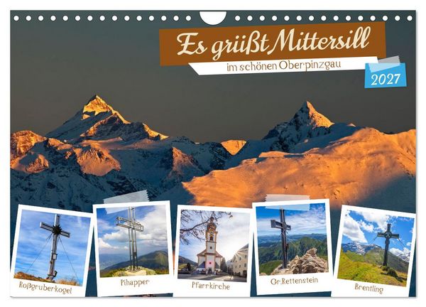 Produktbild: Es gr&uuml;&szlig;t Mittersill (Wandkalender 2027 DIN A4 quer), CALVENDO Monatskalender