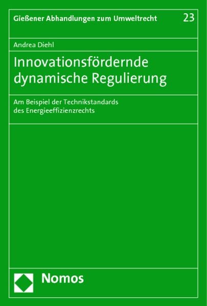 Produktbild: Innovationsf&ouml;rdernde dynamische Regulierung