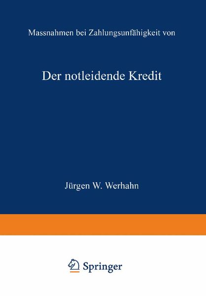 Produktbild: Der notleidende Kredit