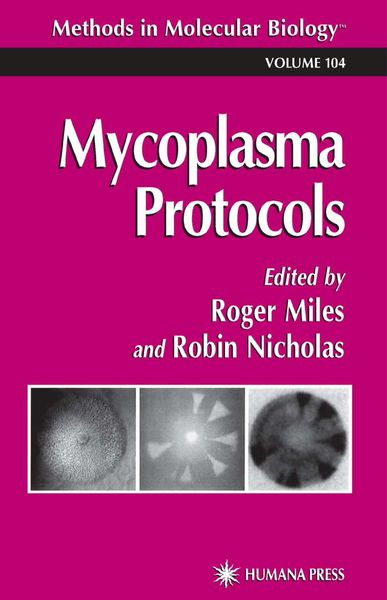 Produktbild: Mycoplasma Protocols
