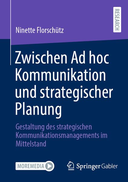 Produktbild: Zwischen Ad hoc Kommunikation und strategischer Planung