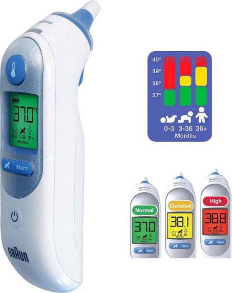 Produktbild: BRAUN ThermoScan 7 mit Age Precision