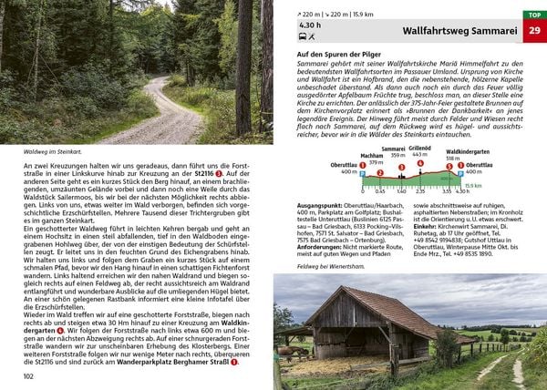 Produktbild: ROTHER Wanderf&uuml;hrer Niederbayerisches B&auml;derdreieck. 50 Touren im Bayerischen Thermenland