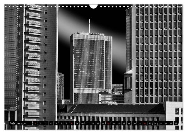 Produktbild: Faszination Frankfurter Architektur (Wandkalender 2026 DIN A3 quer), CALVENDO Monatskalender