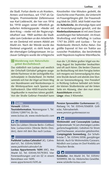 Produktbild: TRESCHER Reisef&uuml;hrer Lausitz